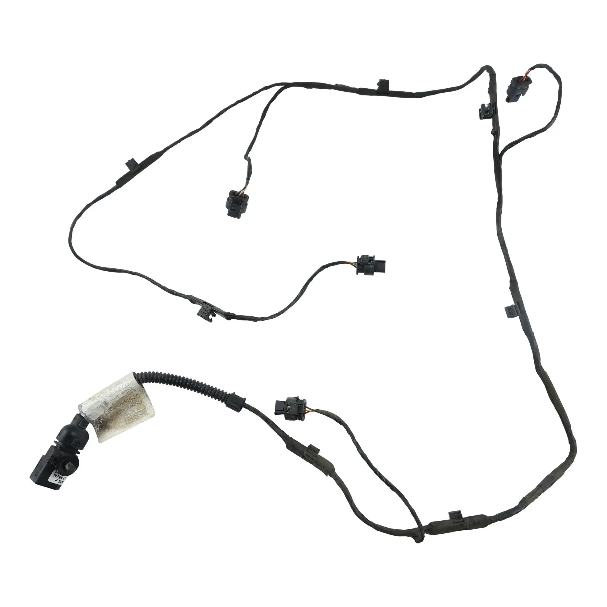 Volkswagen Touran 1T Rear Bumper Parking Sensor PDC Wiring Loom 1T0971085E