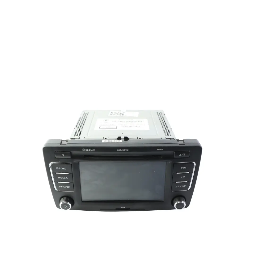 Skoda Yeti 5L Multimedia Head Unit Bolero Radio CD MP3 Player - SKU 1Z0035156M - Part number 1Z0035156M