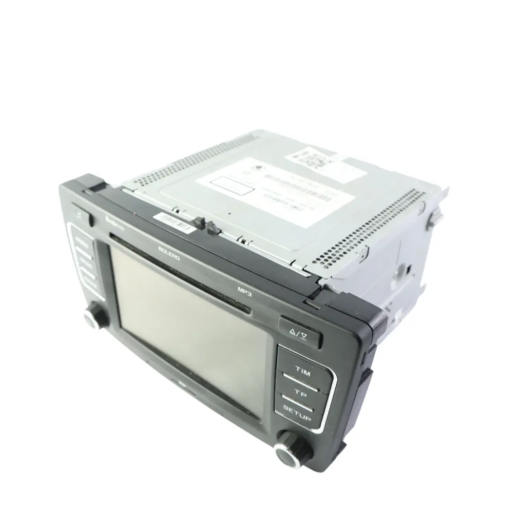 Skoda Yeti 5L Multimedia Head Unit Bolero Radio CD MP3 Player - SKU 1Z0035156M - Part number 1Z0035156M