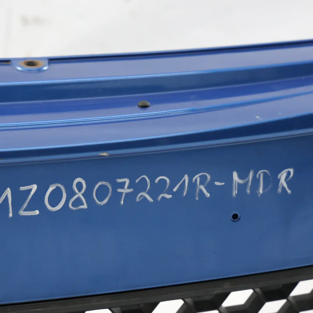 Mk2 RS Front Bumper Front Trim Panel Cover Madra Race Blue - 8X to Skoda Octavia with Part number 1Z0807221R Skoda Octavia Mk2 RS Front Bumper Front Trim Panel Cover Madra Race Blue - 8X - SKU 1Z0807221R-MDR - Part number 1Z0807221R