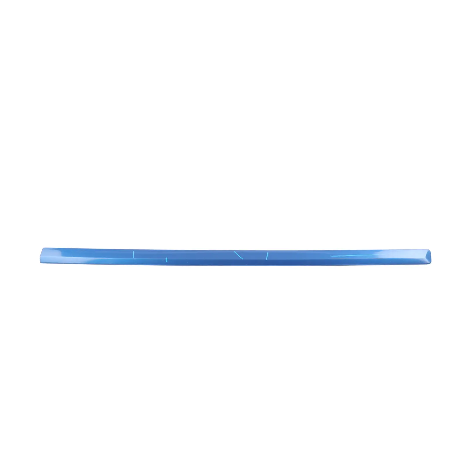 Skoda Octavia Mk2 Door Trim Strip Cover Front Right O/S Madra Race Blue - 8X