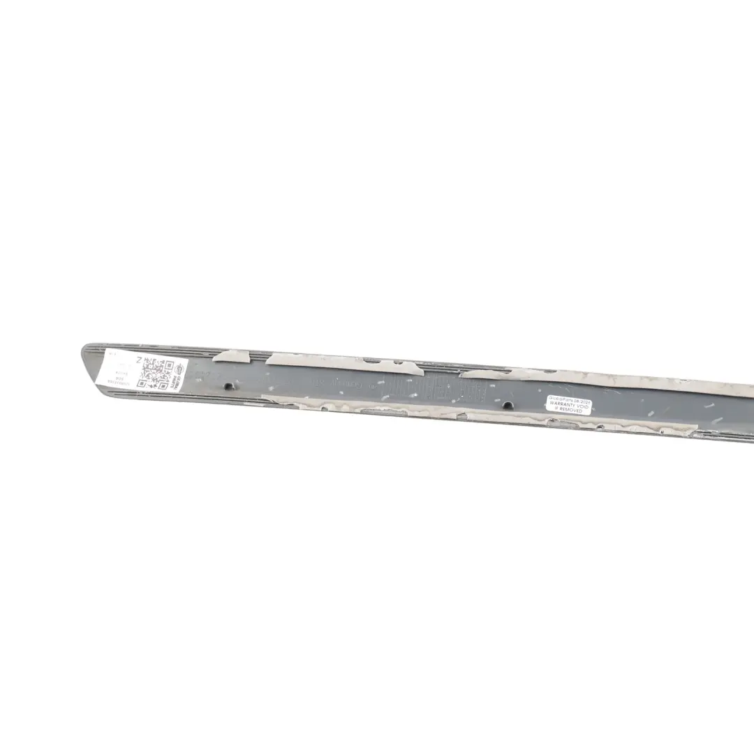 Skoda Octavia Mk2 Door Trim Protection Strip Rear Left N/S Anthracite Grey - F8J - SKU 1Z0853535A-SDA - Part number 1Z0853535A