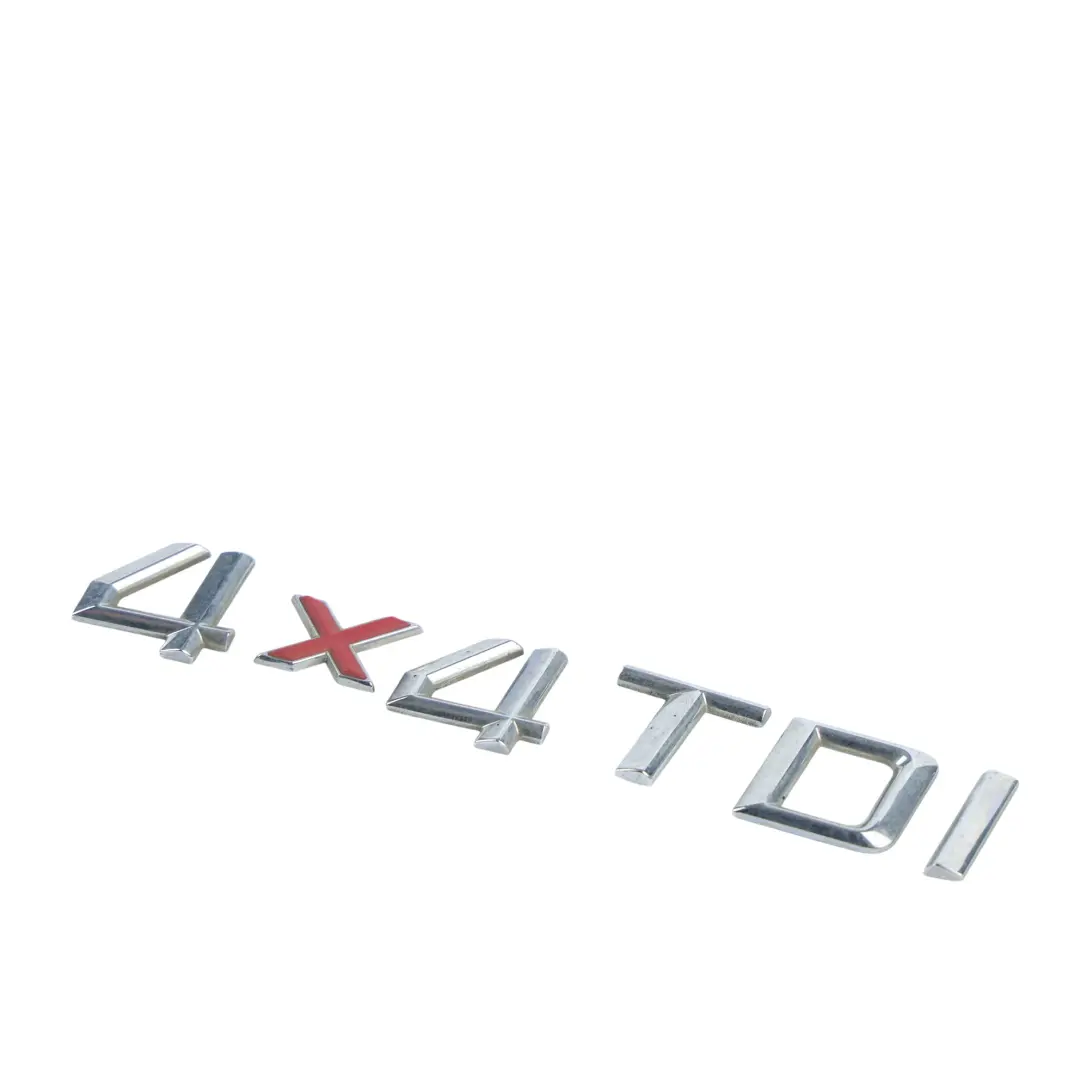 Skoda Yeti 5L Rear Boot Trunk Lid Emblem 4x4 TDI Lettering - SKU 1Z0853687AL - Part number 1Z0853687AL