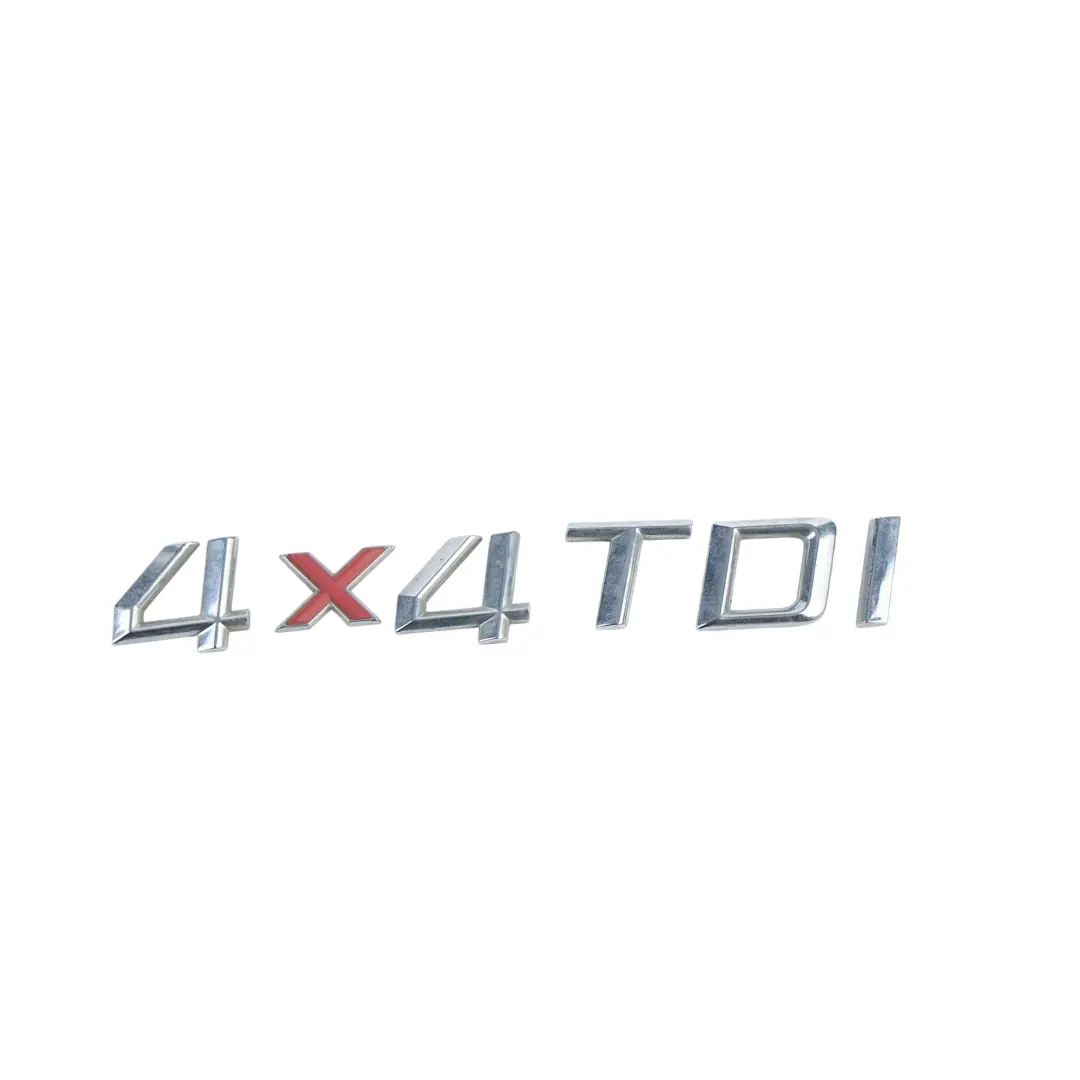 Skoda Yeti 5L Rear Boot Trunk Lid Emblem 4x4 TDI Lettering - SKU 1Z0853687AL - Part number 1Z0853687AL