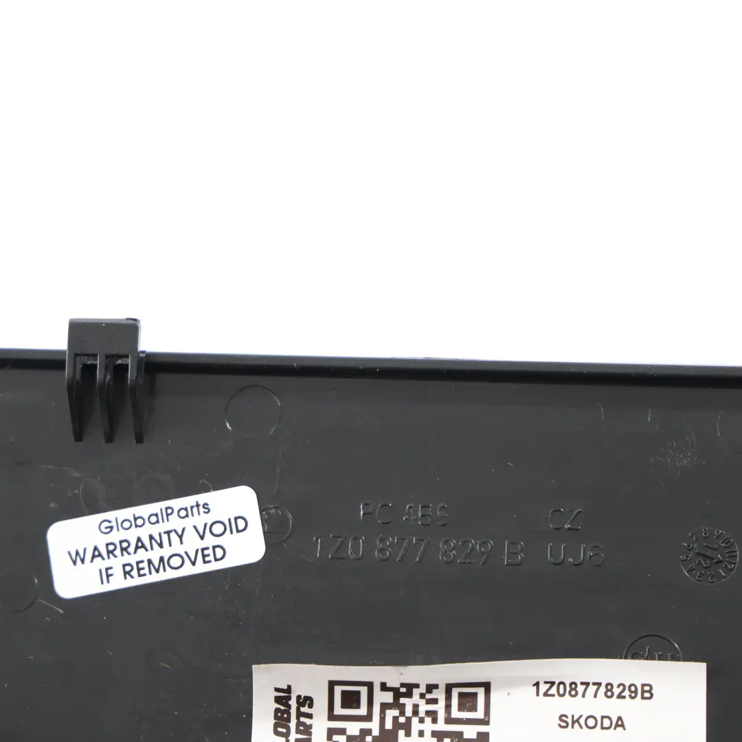 Skoda Fabia Octavia Mk2 Interior Ultrasound Alarm Sensor Trim - SKU 1Z0877829B - Part number 1Z0877829B