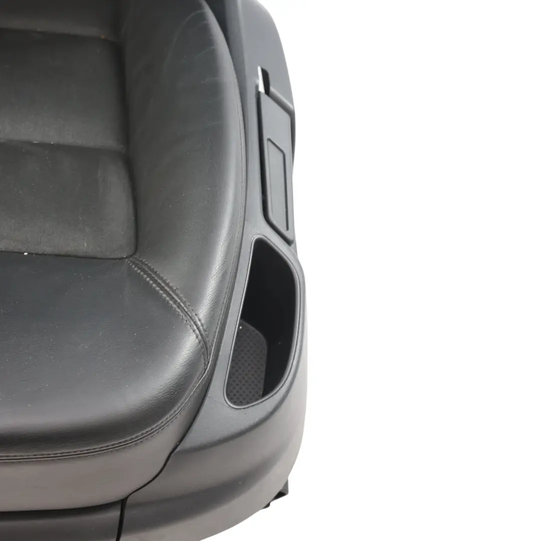 Skoda Octavia Scout 1Z Front Heated Seat Left N/S Alcantara Leather Satin Black - SKU 1Z0881805SD-1 - Part number 1Z0881805SD