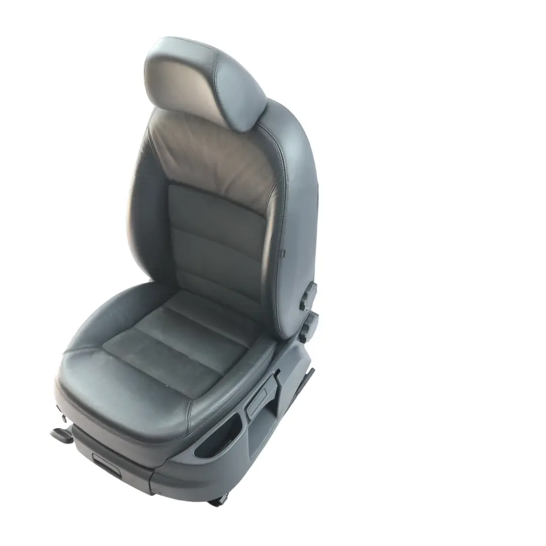 Skoda Octavia Scout 1Z Front Heated Seat Left N/S Alcantara Leather Satin Black - SKU 1Z0881805SD-1 - Part number 1Z0881805SD