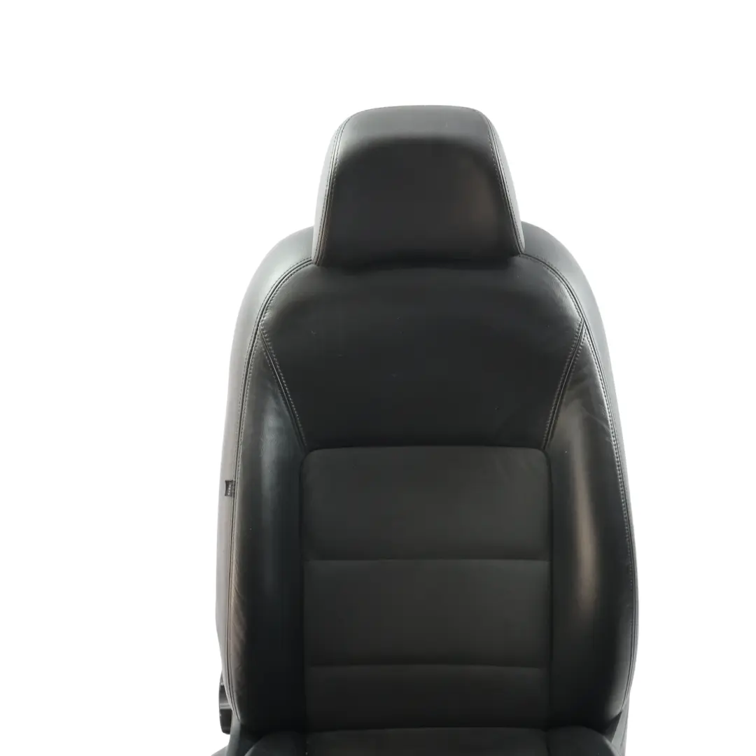 Skoda Octavia Scout 1Z Front Heated Seat Right O/S Alcantara Leather Satin Black - SKU 1Z0881806MJ-1 - Part number 1Z0881806MJ