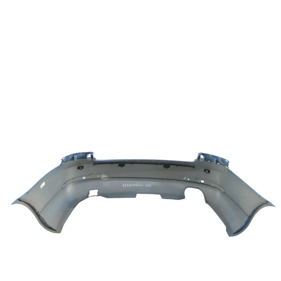 Skoda Octavia Mk2 Bumper Rear Trim Panel Cover VRS Madra Race Blue - 8X - SKU 1Z5807421C-MDR - Part number 1Z5807421C