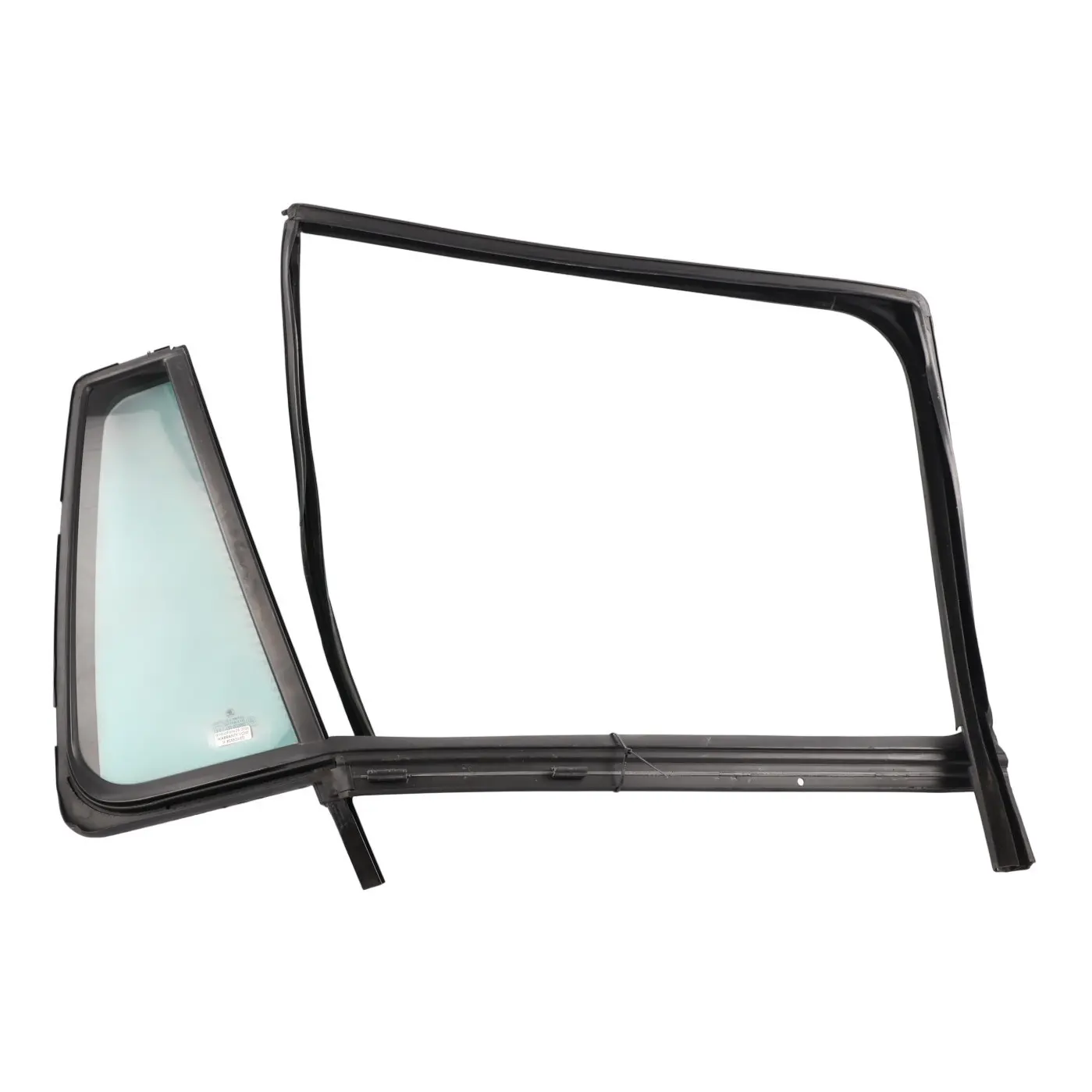 Skoda Octavia Scout 1Z Quarter Window Glass With Seal Rear Right O/S 1Z9845210L