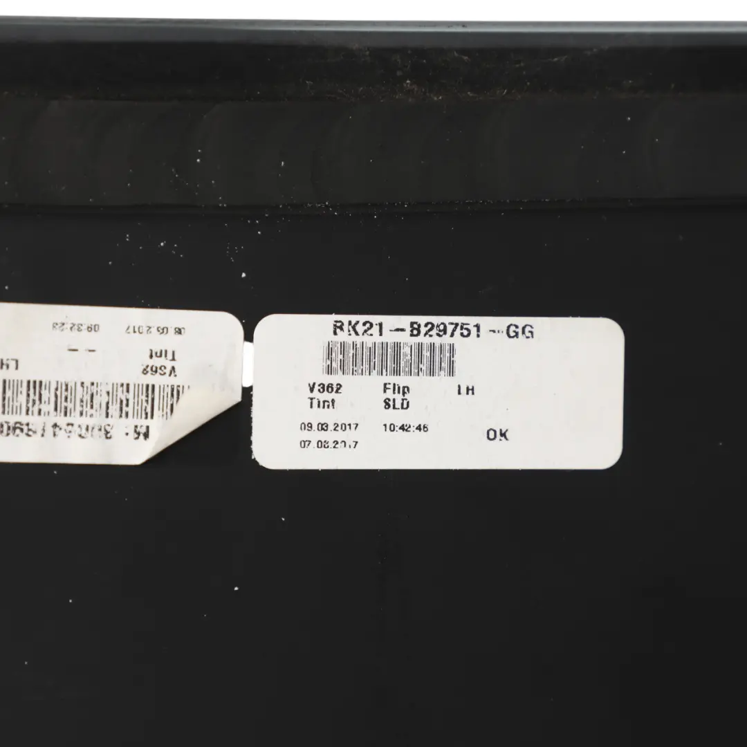 Ford Tourneo Custom Sliding Door Quarter Window Glass Left N/S - SKU 2042131 - Part number 2042131