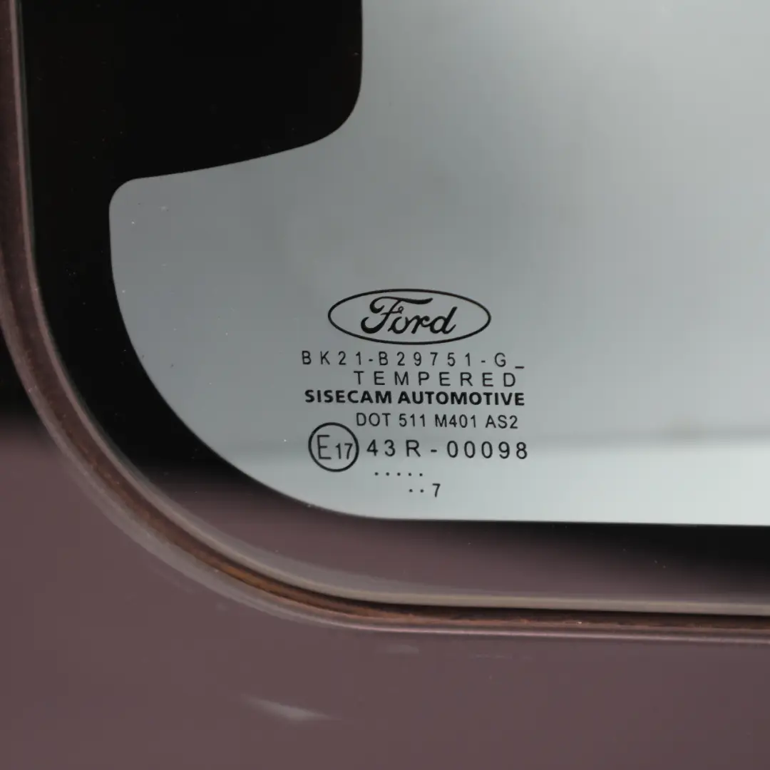 Ford Tourneo Custom Sliding Door Quarter Window Glass Left N/S - SKU 2042131 - Part number 2042131