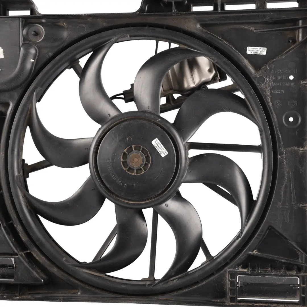 Mk3 Kuga Mk2 Radiator Cooling Fan Coolant Shroud 2.0 TDCi to Ford Focus with Part number 2084887 Ford Focus Mk3 Kuga Mk2 Radiator Cooling Fan Coolant Shroud 2.0 TDCi - SKU 2084887 - Part number 2084887