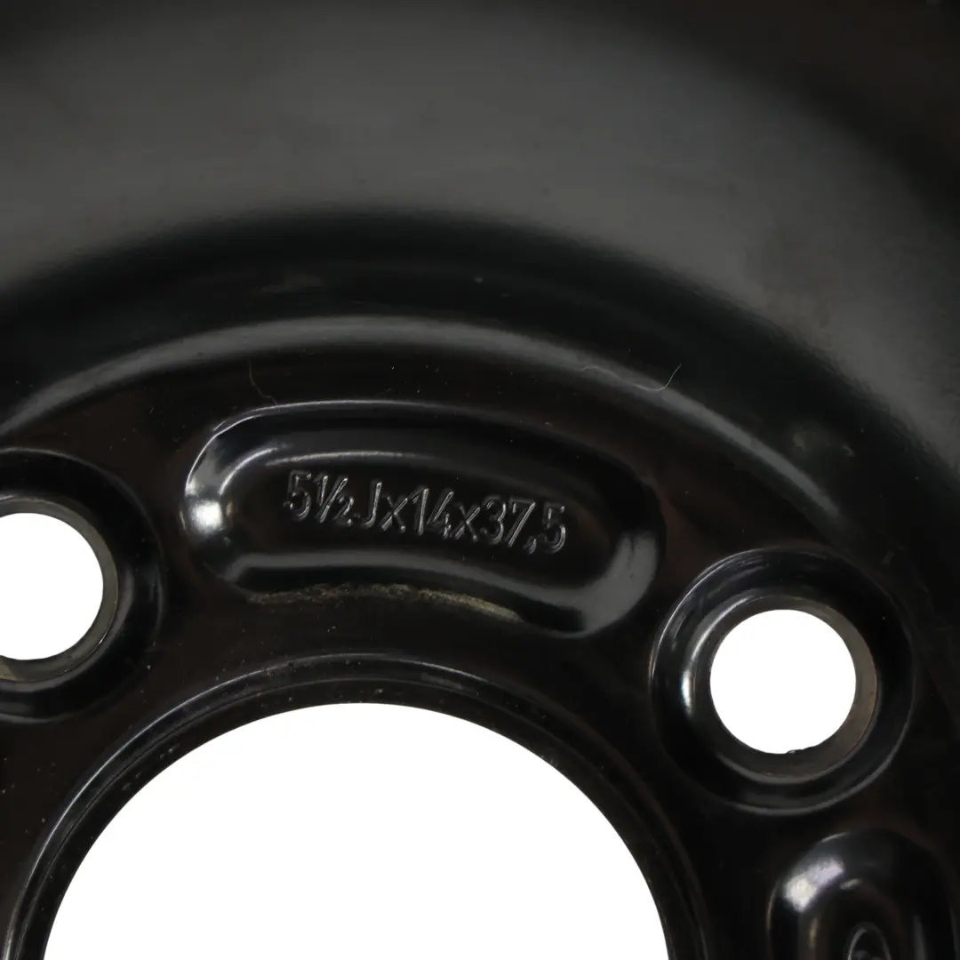Spare Wheel Steel 14" 5,5J Tyre 175/65 Continental to Ford Fiesta Mk7 with Part number 2140823 Ford Fiesta Mk7 Spare Wheel Steel 14" 5,5J Tyre 175/65 Continental - SKU 2140823-2 - Part number 2140823