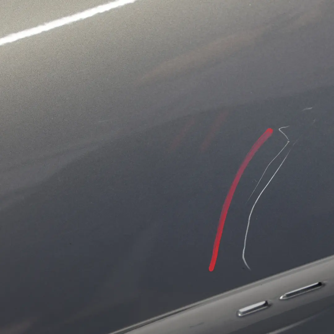 BMW E63 E64 Front Left Wing Fender Side Panel N/S Stratus Grey Metallic - 440 - SKU 2155901-SRT1 - Part number 2155901