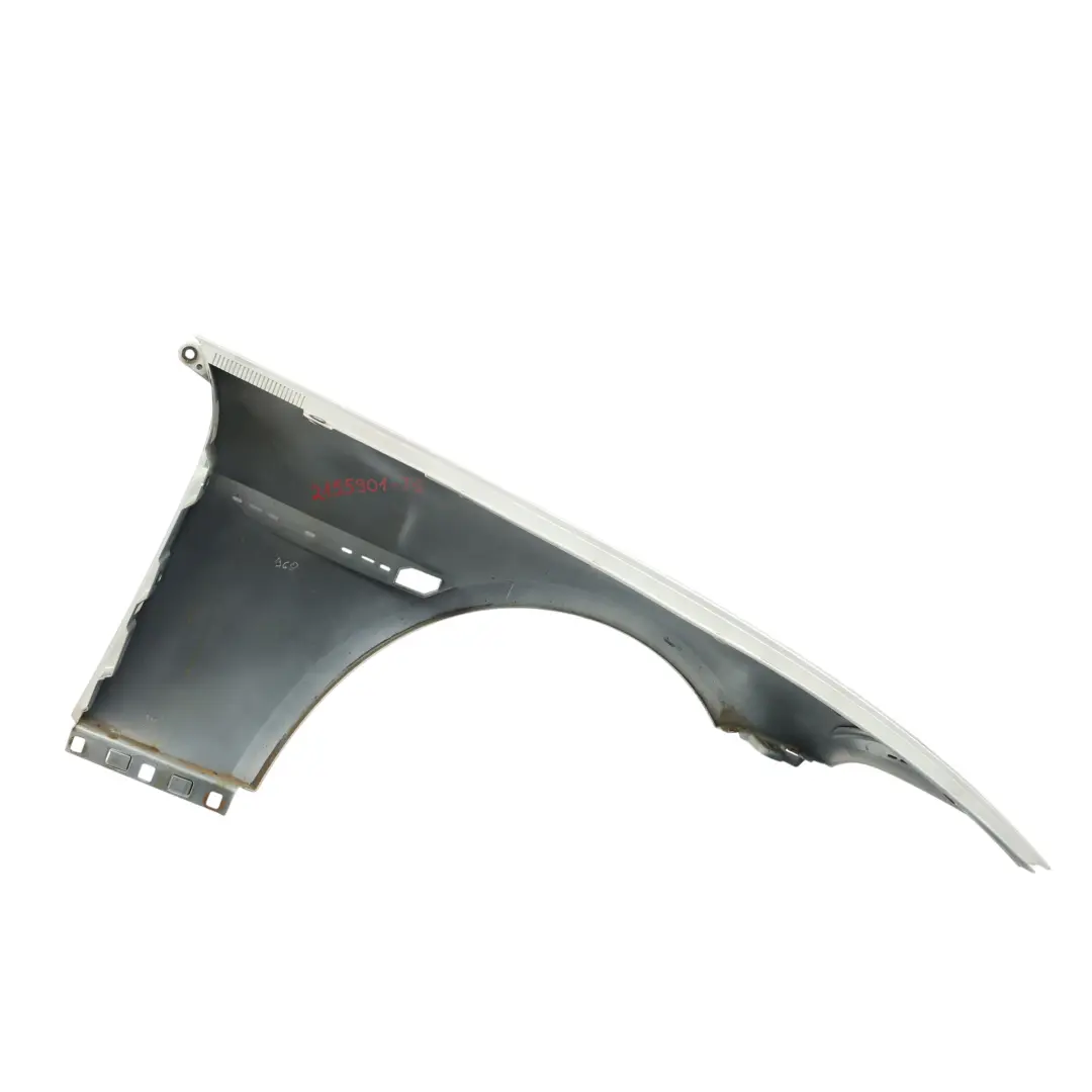 Front Left Wing Fender Side Panel N/S Titansilber Silver - 354 to BMW 6 E63 E64 with Part number 2155901 BMW 6 E63 E64 Front Left Wing Fender Side Panel N/S Titansilber Silver - 354 - SKU 2155901-TS - Part number 2155901