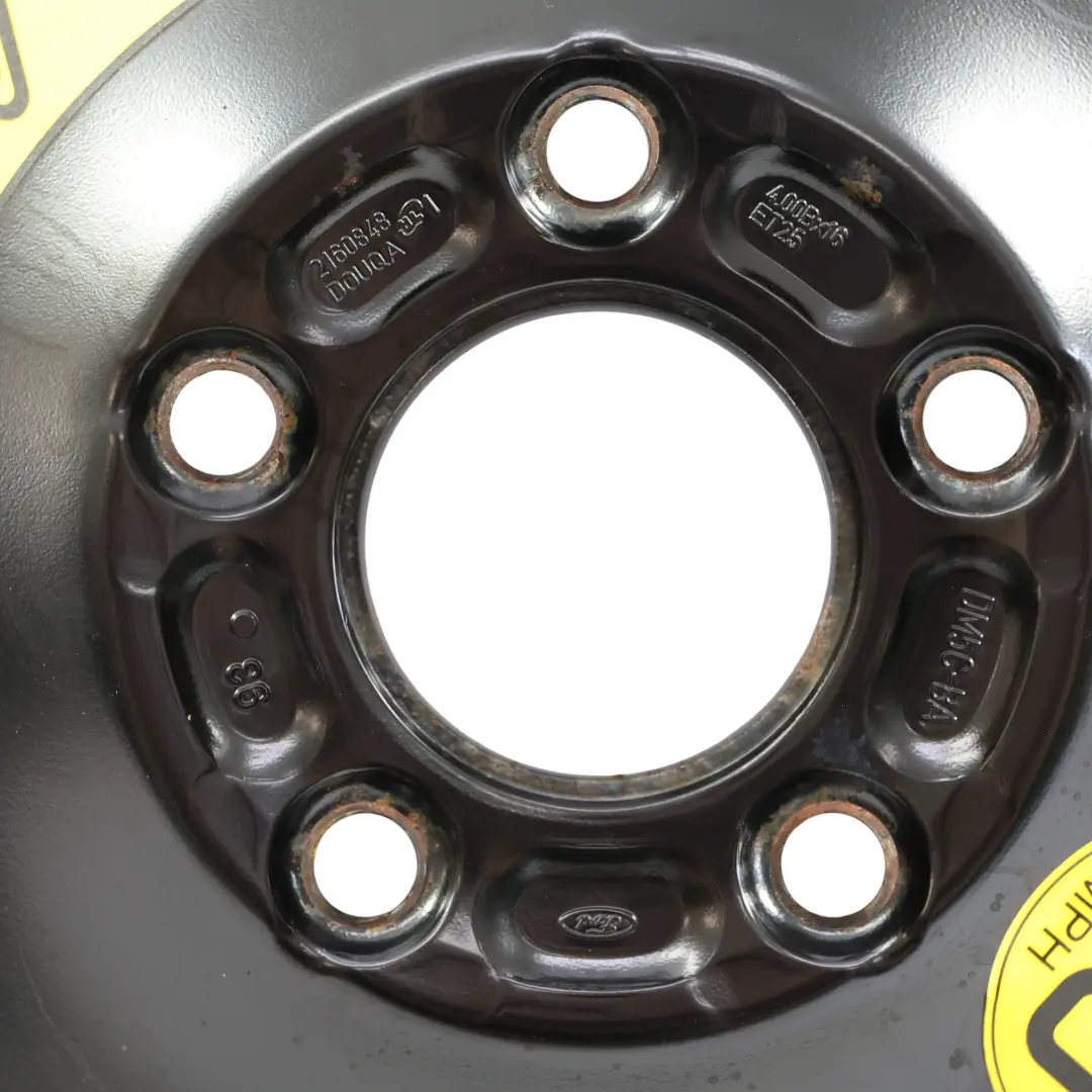 Ford Focus Mk3 Spare Space Hankook Tyre Wheel Steel R16 125/70 ET:25 - SKU 2160848-1 - Part number 2160848