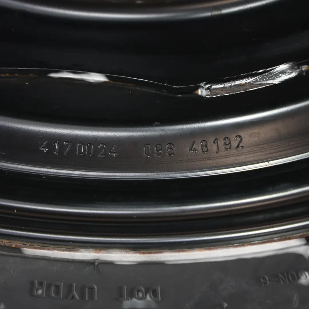 Ford Kuga Mk1 Spare Steel Wheel Rim 17" 4J ET:25 Maxxis Tyre 155/70 R17 - SKU 2170806-1 - Part number 2170806