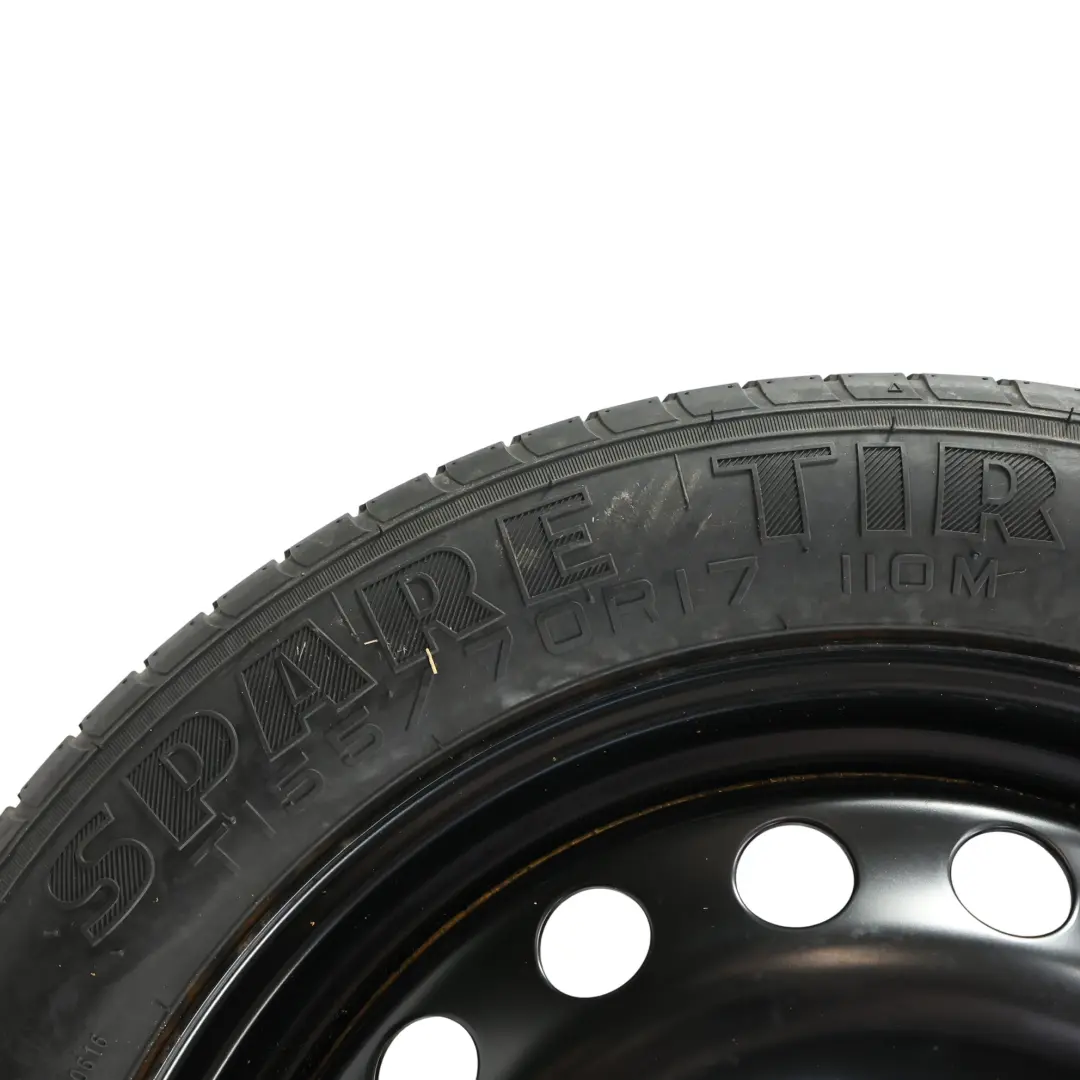 Ford Kuga Mk1 Spare Steel Wheel Rim 17" 4J ET:25 Maxxis Tyre 155/70 R17 - SKU 2170806-1 - Part number 2170806