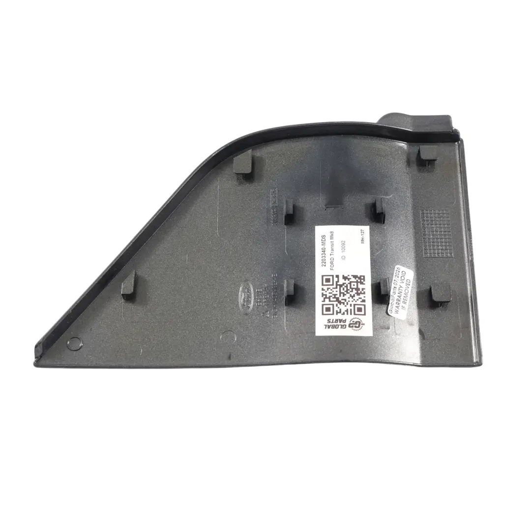 Ford Transit Mk8 Fuel Filler Flap Cap Cover Moondust Silver - ZJ BK31-V405A02-AE - SKU 2203340-MDS - Part number 2203340