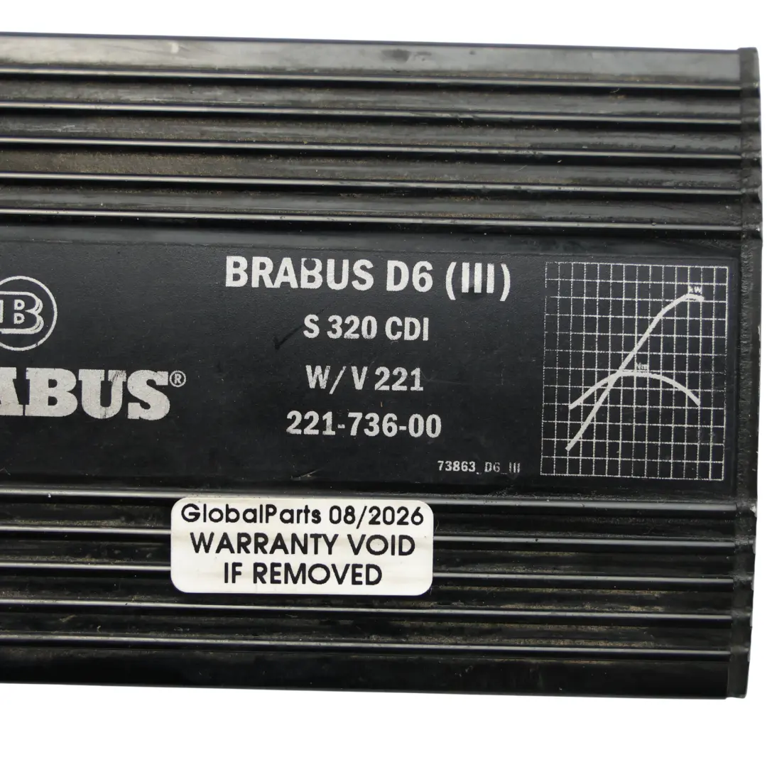  Inny Brabus W221 S320 CDI Módulo Chip Tuning Cableado - SKU 221-736-00 - Número de pieza 221-736