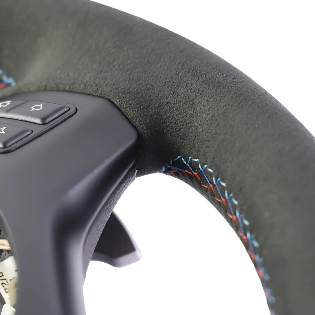 NEU Leder Lenkrad M Sportlenkrad Lederlenkrad Schaltwippen für BMW E90 E92 E93 M3 mit Teilenummer 2283738 BMW E90 E92 E93 M3 NEU Leder Lenkrad M Sportlenkrad Lederlenkrad Schaltwippen - SKU 2283738-2 - Teilenummer 2283738