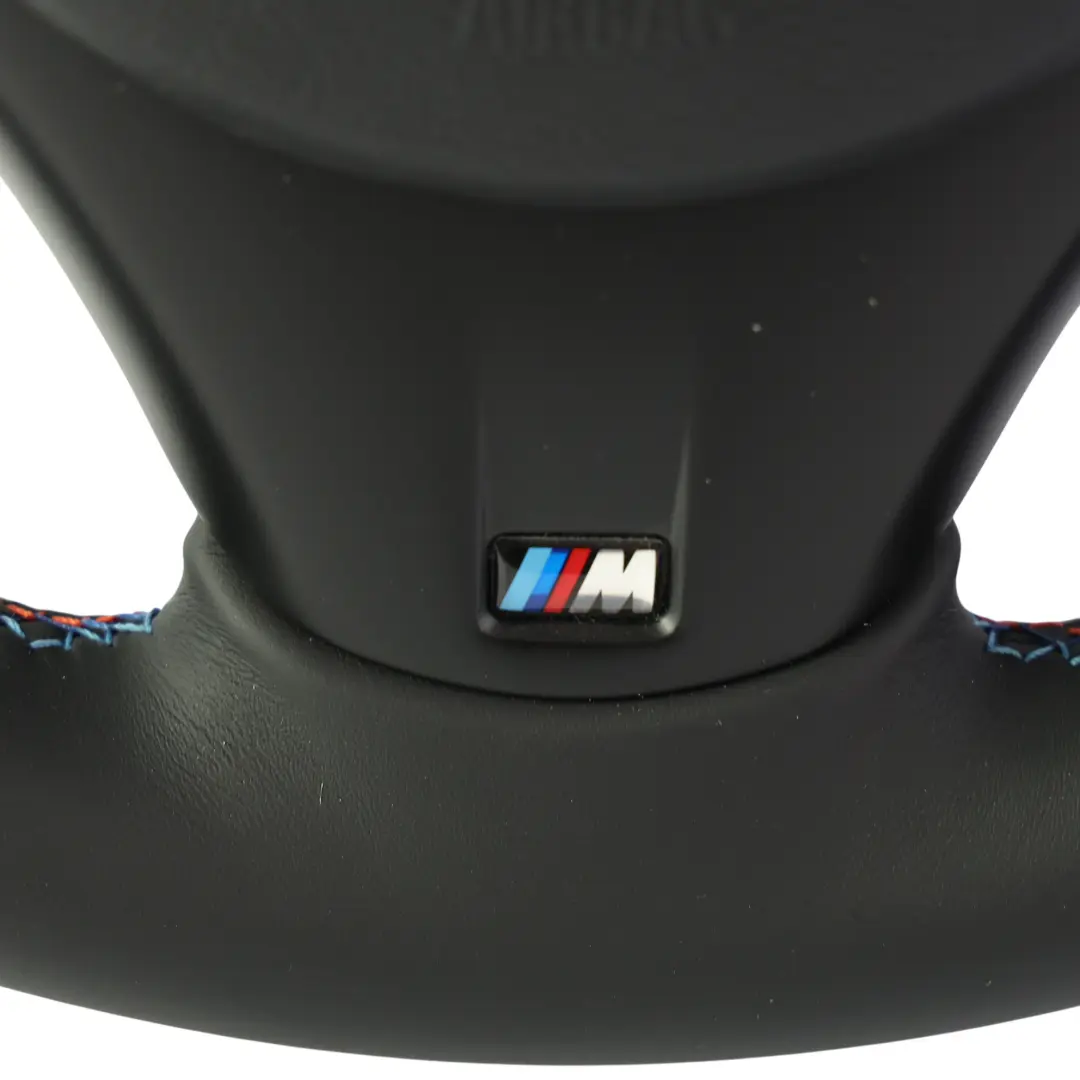 NUEVO Cuero Negro M-Sport Grueso Levas Cambio para BMW E90 E92 E93 M3 Volante con número de pieza 2283738 BMW E90 E92 E93 M3 Volante NUEVO Cuero Negro M-Sport Grueso Levas Cambio - SKU 2283738-2-SET - Número de pieza 2283738