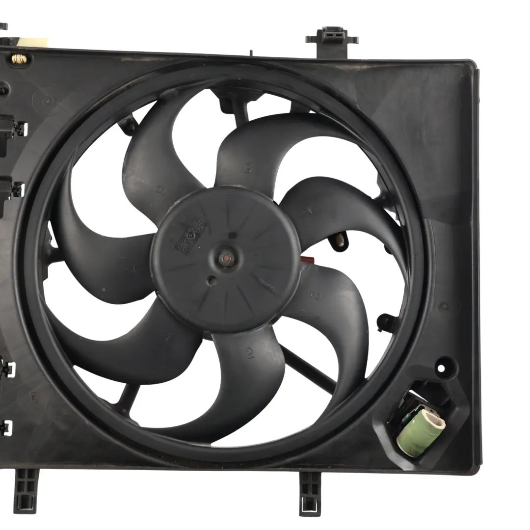Mk8 Radiator Cooling Fan Shroud H1BG-8C607-DF to Ford Fiesta with Part number 2291910 Ford Fiesta Mk8 Radiator Cooling Fan Shroud H1BG-8C607-DF - SKU 2291910 - Part number 2291910