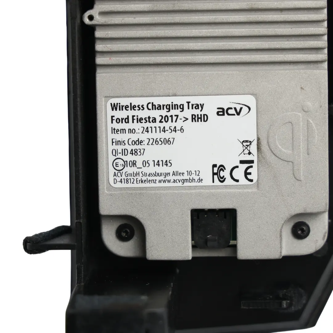 Ford Fiesta St Mk8 Wireless Smartphone Charging Dock Station - SKU RHD-2265067 - Part number 241114-54