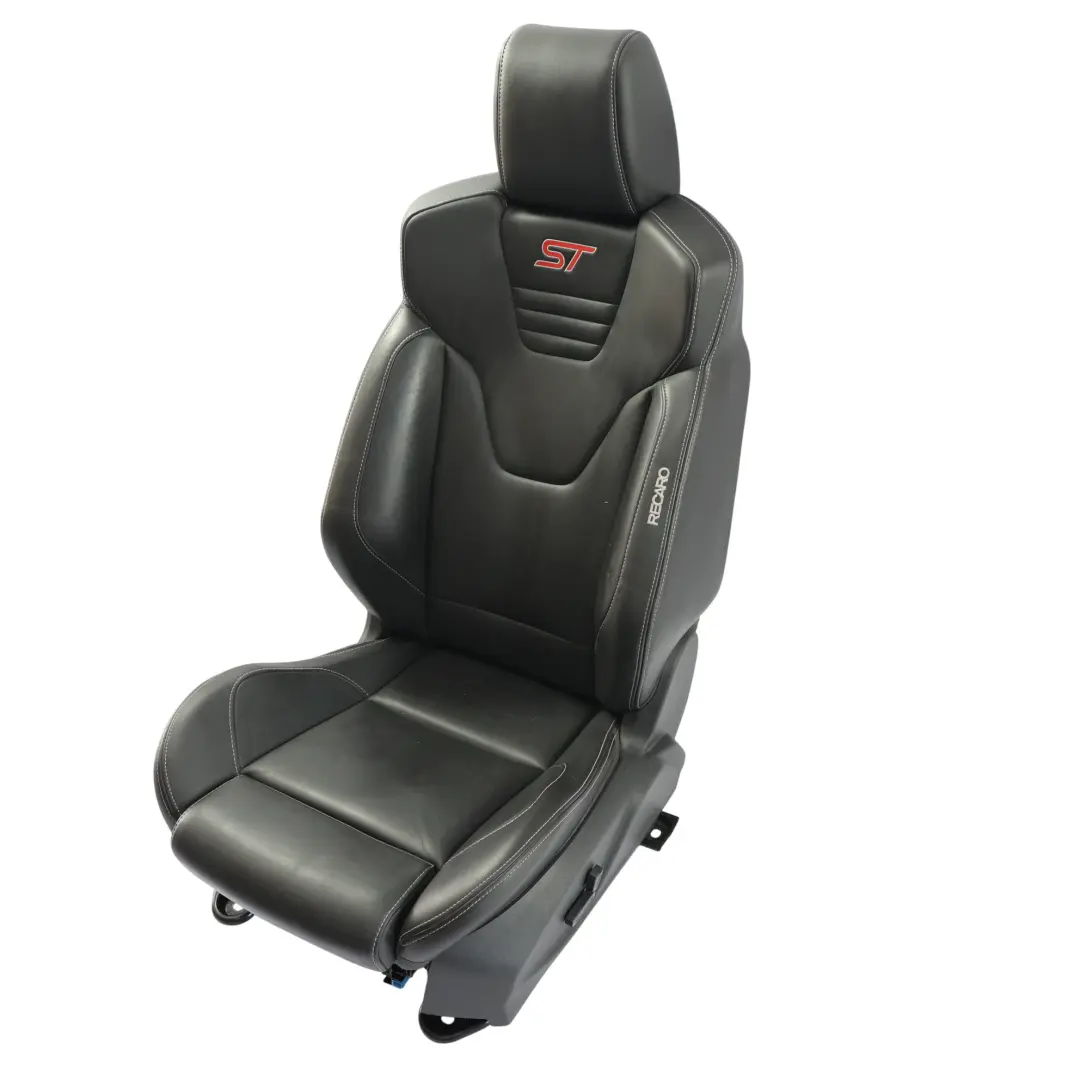 Ford Focus ST-2 MK3 Fotel Przedni Lewy Recaro Windsor Skóra Czarny - SKU 2442212-1 - Numer Części 2442212