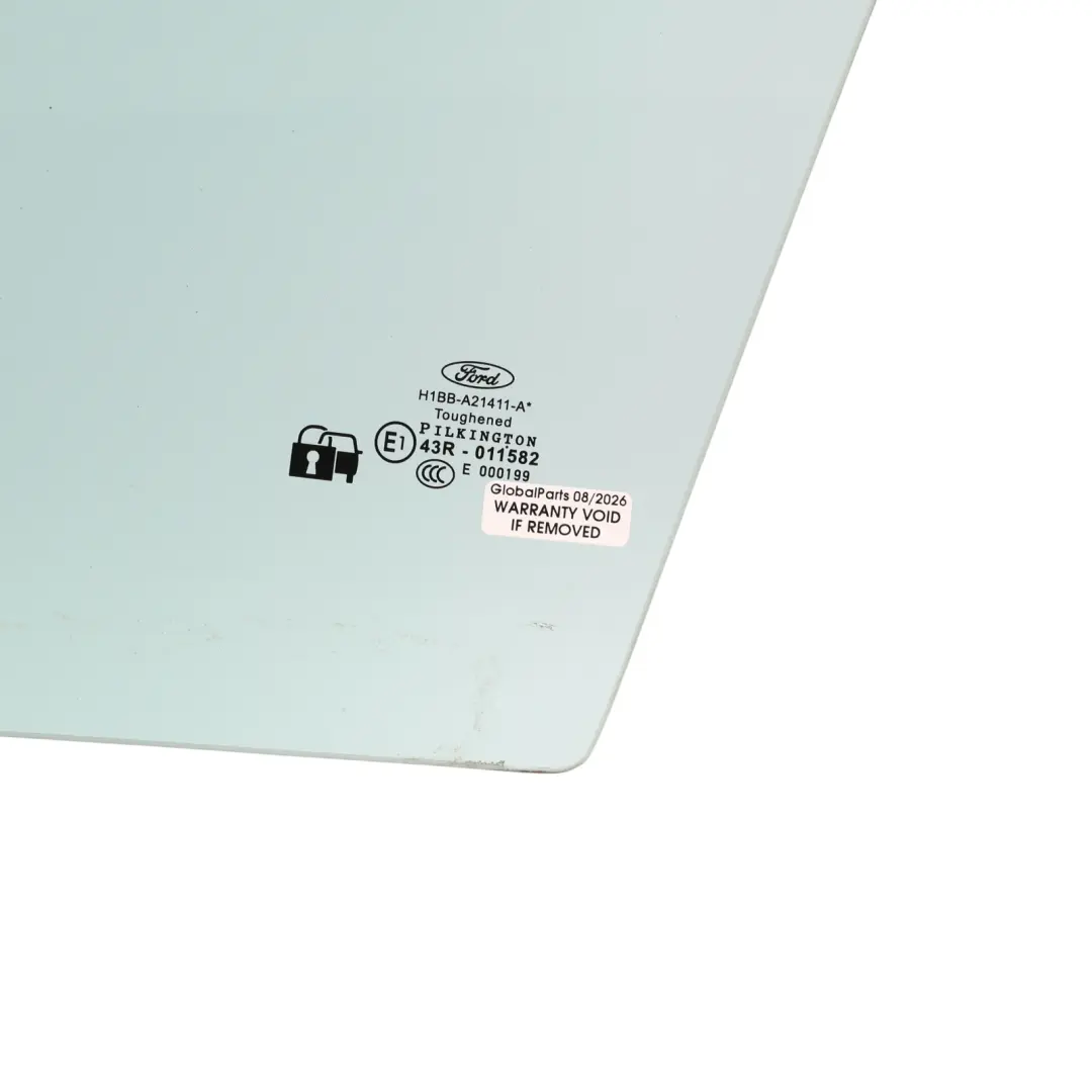 Mk8 Front Door Side Window Glass Glazing Left N/S H1BB-A21411-A to Ford Fiesta with Part number 2453928 Ford Fiesta Mk8 Front Door Side Window Glass Glazing Left N/S H1BB-A21411-A - SKU 2453928 - Part number 2453928