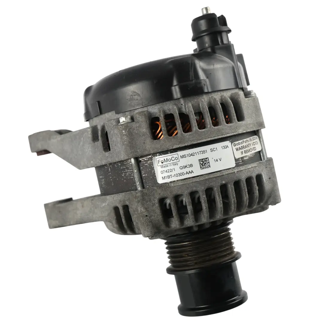 Mk8 Alternator Generator 130A 14V Petrol M1BT-10300-AAA to Ford Puma Fiesta with Part number 2522569 Ford Puma Fiesta Mk8 Alternator Generator 130A 14V Petrol M1BT-10300-AAA - SKU 2522569 - Part number 2522569
