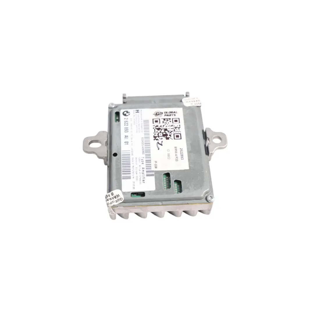 Harman Becker Active Sound Control Module to BMW F30 F31 F32 F33 F34 F36 with Part number 2622893 BMW F30 F31 F32 F33 F34 F36 Harman Becker Active Sound Control Module - SKU 2622893 - Part number 2622893