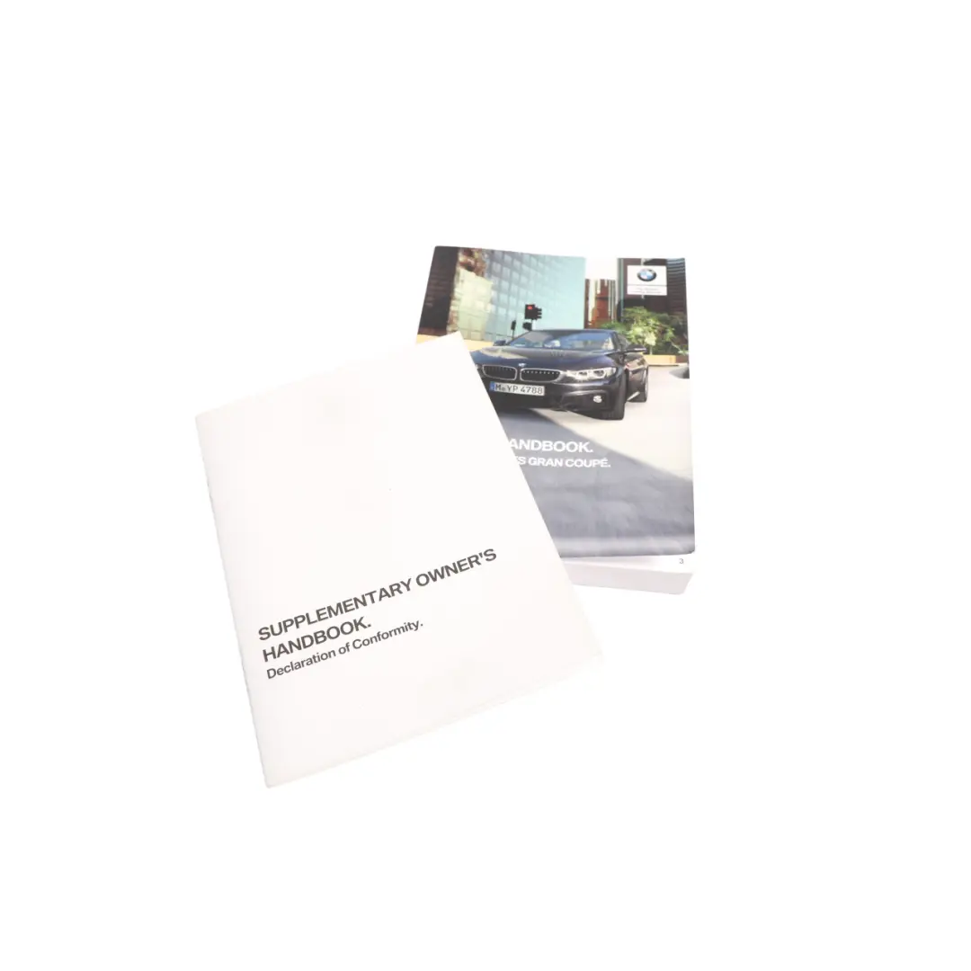 Owner Manual Handbook Booklet Wallet to BMW F36 Gran Coupe with Part number 2630856 BMW F36 Gran Coupe Owner Manual Handbook Booklet Wallet - SKU 2630856 - Part number 2630856