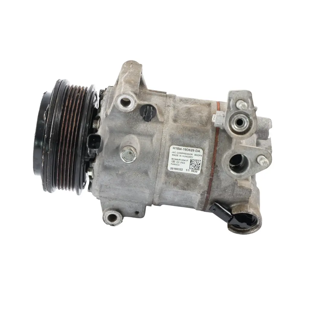 Mk8 A/C Air Con Conditioning Compressor Pump 1.0 H1BH-19D629-DA to Ford Fiesta with Part number 2673870 Ford Fiesta Mk8 A/C Air Con Conditioning Compressor Pump 1.0 H1BH-19D629-DA - SKU 2673870 - Part number 2673870