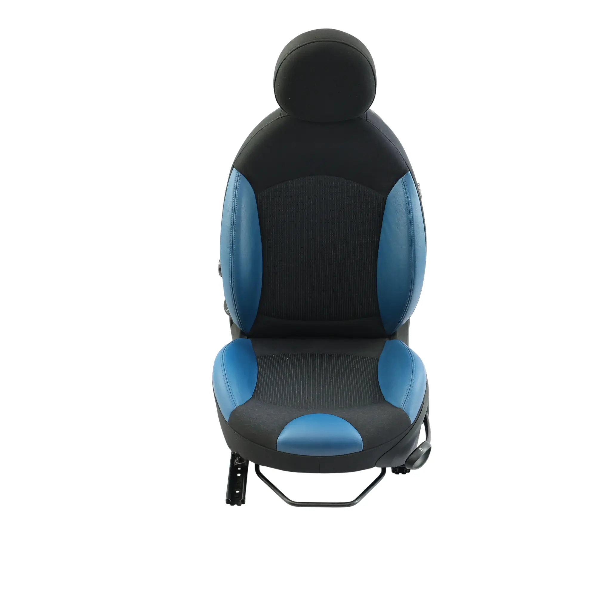 Mini R55 R56 R57 Front Sport Seat Cloth/Leather Pacific Blue Left N/S