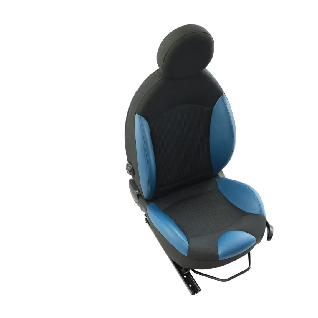 Mini R55 R56 R57 Front Sport Seat Cloth/Leather Pacific Blue Left N/S - SKU 2753495-1 - Part number 2753495