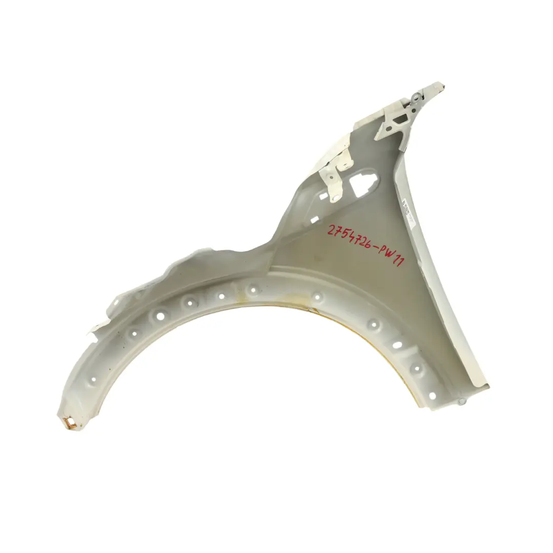 Side Wing Panel Mini R56 R57 Front Right O/S Fender Cover Pepper White - 850 - SKU 2754726-PW11 - Part number 2754726