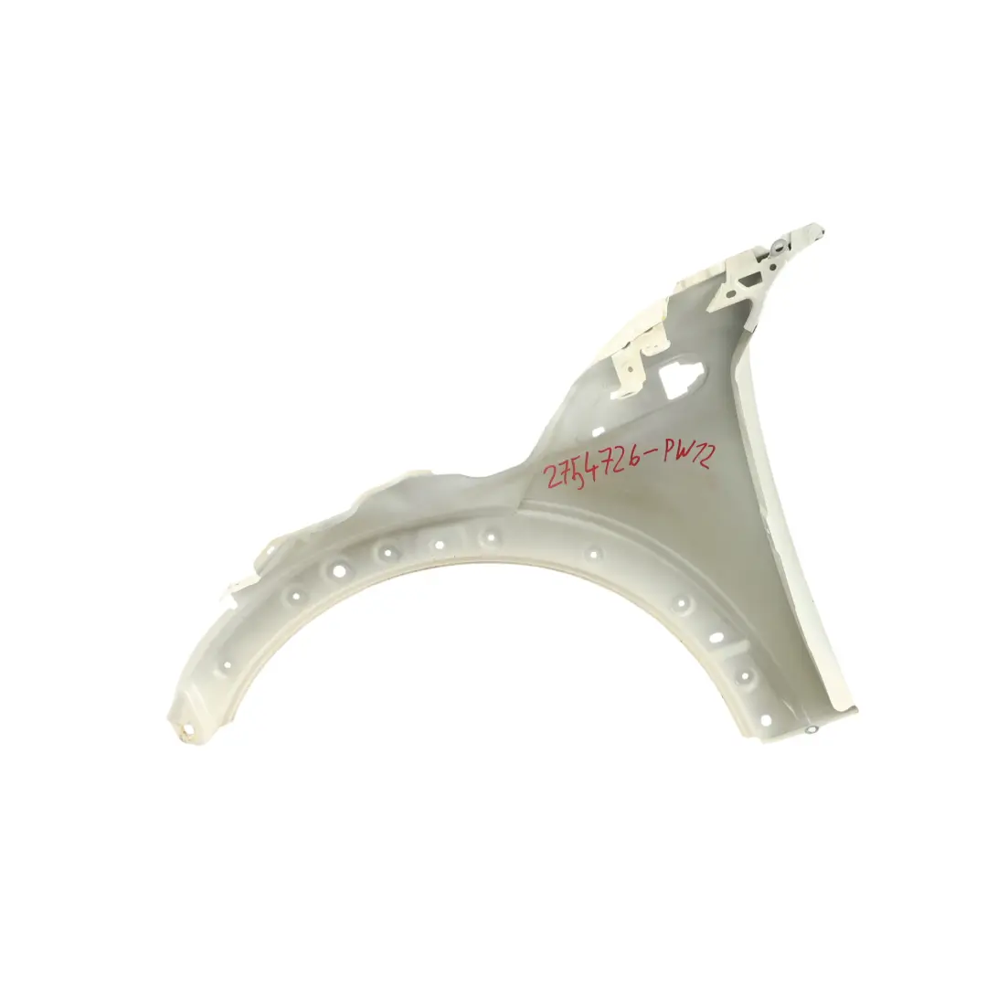 Mini R55 R56 R57 Pannello Parafango Anteriore Destro Bianco Pepper 850 - SKU 2754726-PW12 - Numero di parte 2754726