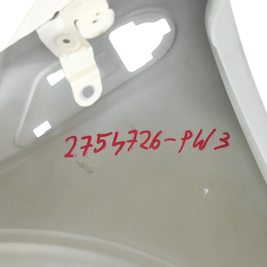 Seitenwand vorne rechts Kotflügel Pepper White für MINI 3 R55 R56 R57 R58 R59 mit Teilenummer 2754726 MINI 3 R55 R56 R57 R58 R59 Seitenwand vorne rechts Kotflügel Pepper White - SKU 2754726-PW3 - Teilenummer 2754726