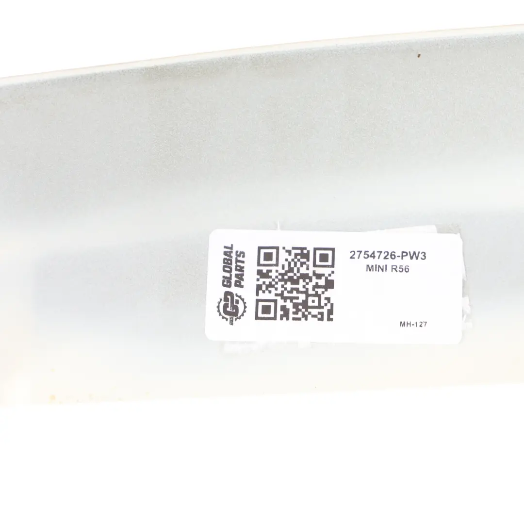 Seitenwand vorne rechts Kotflügel Pepper White für MINI 3 R55 R56 R57 R58 R59 mit Teilenummer 2754726 MINI 3 R55 R56 R57 R58 R59 Seitenwand vorne rechts Kotflügel Pepper White - SKU 2754726-PW3 - Teilenummer 2754726