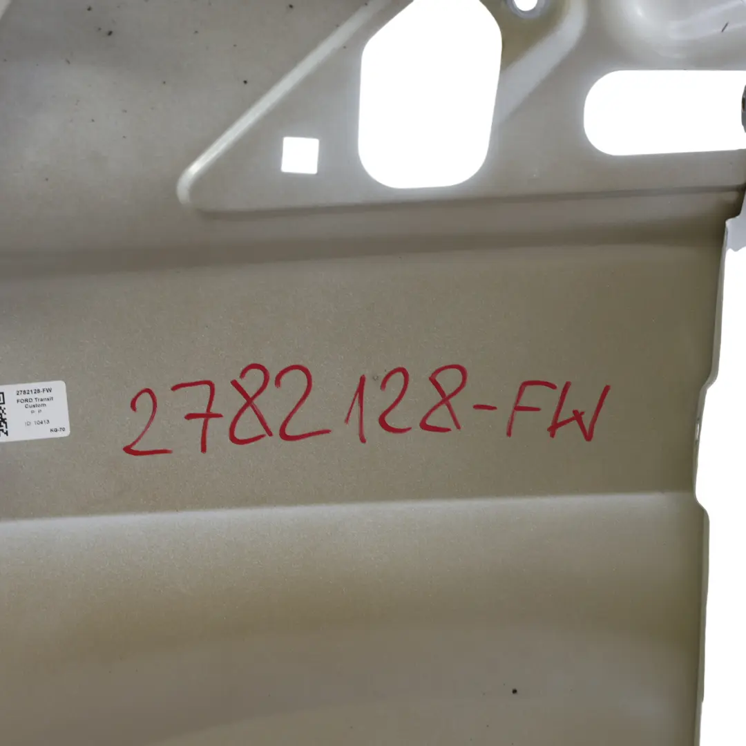 Front Side Panel Wing Fender Right O/S Frozen White - Z2 to Ford Transit Custom with Part number 2782128 Ford Transit Custom Front Side Panel Wing Fender Right O/S Frozen White - Z2 - SKU 2782128-FW - Part number 2782128