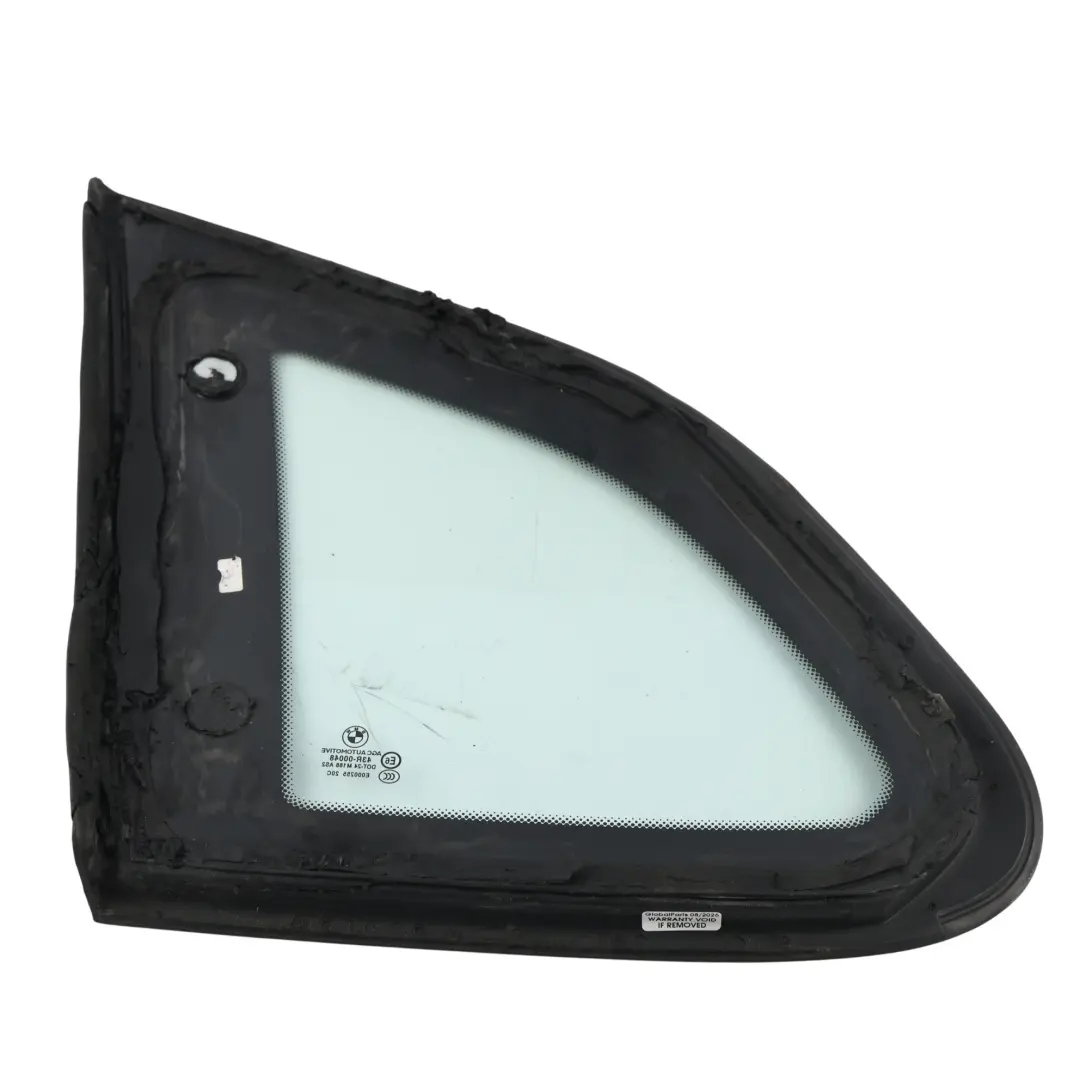 BMW E84 Trasero Derecho Lado Ventana Vidrio Verde AS2 - SKU 2990330 - Número de pieza 2990330