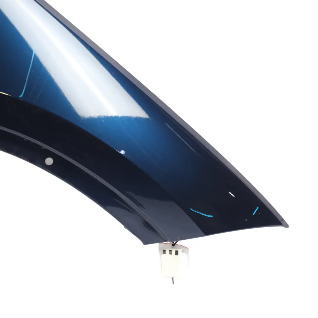 Front Right O/S Side Panel Fender Wing Tiefseeblau Metallic - A76 to BMW X1 E84 with Part number 2993156 BMW X1 E84 Front Right O/S Side Panel Fender Wing Tiefseeblau Metallic - A76 - SKU 2993156-DSB - Part number 2993156