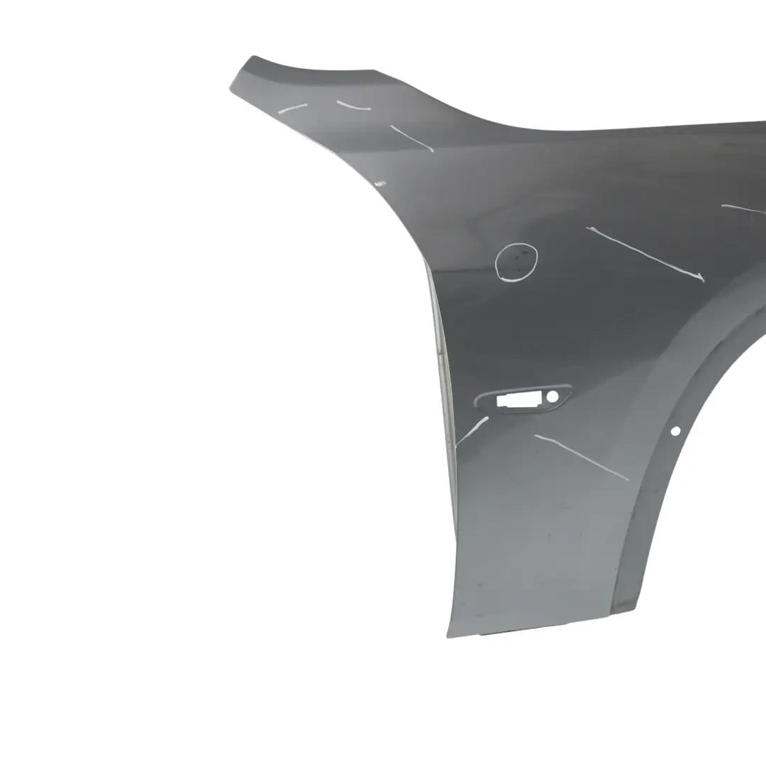 BMW X1 E84 Guardabarros Delantero Derecho Gris Espacial Metalizado -A52 - SKU 2993156-SCG3 - Número de pieza 2993156