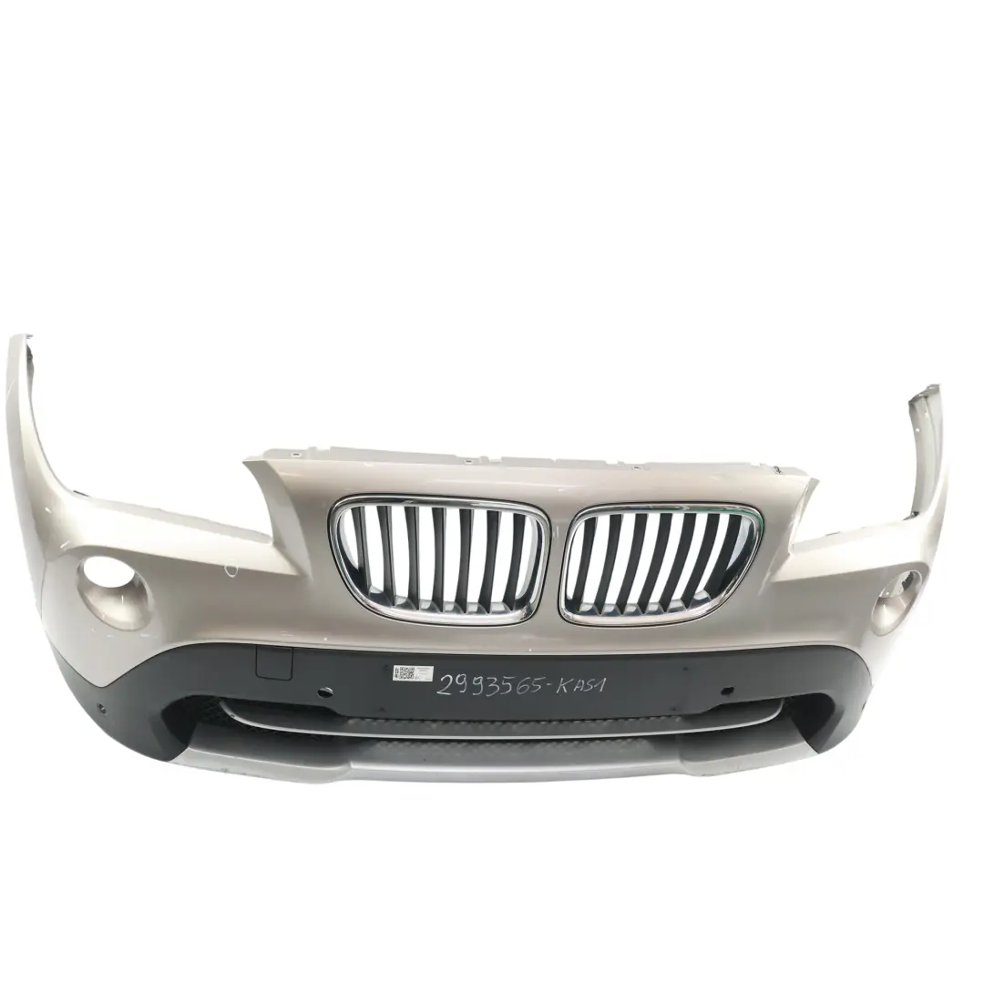 BMW X1 E84 Front Bumper Cover PDC Kaschmirsilber Cashmere Silver Metallic - A72 - SKU 2993565-KAS1 - Part number 2993565