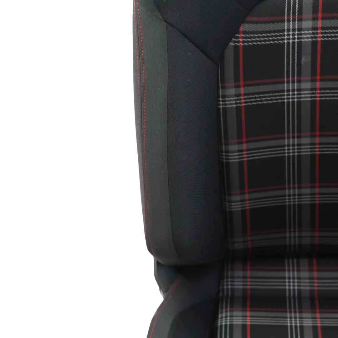 Mk5 GTI Front Seat Heated Cloth Tartan Black Red Left N/S to Volkswagen Polo with Part number 2G4881805FC Volkswagen Polo Mk5 GTI Front Seat Heated Cloth Tartan Black Red Left N/S - SKU 2G4881805FC-1 - Part number 2G4881805FC