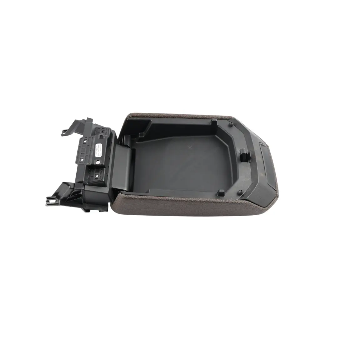 VW Amarok NF Armrest Arm Rest Console Storage Trim Brown Leather - SKU 2HJ864207L - Part number 2HJ864207L