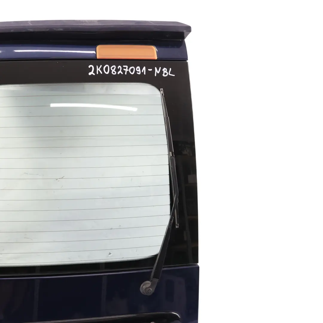 Volkswagen VW Caddy 2K Rear Door Left N/S Boot Tailgate Door Night Blue - H5X - SKU 2K0827091J-NBL - Part number 2K0827091J