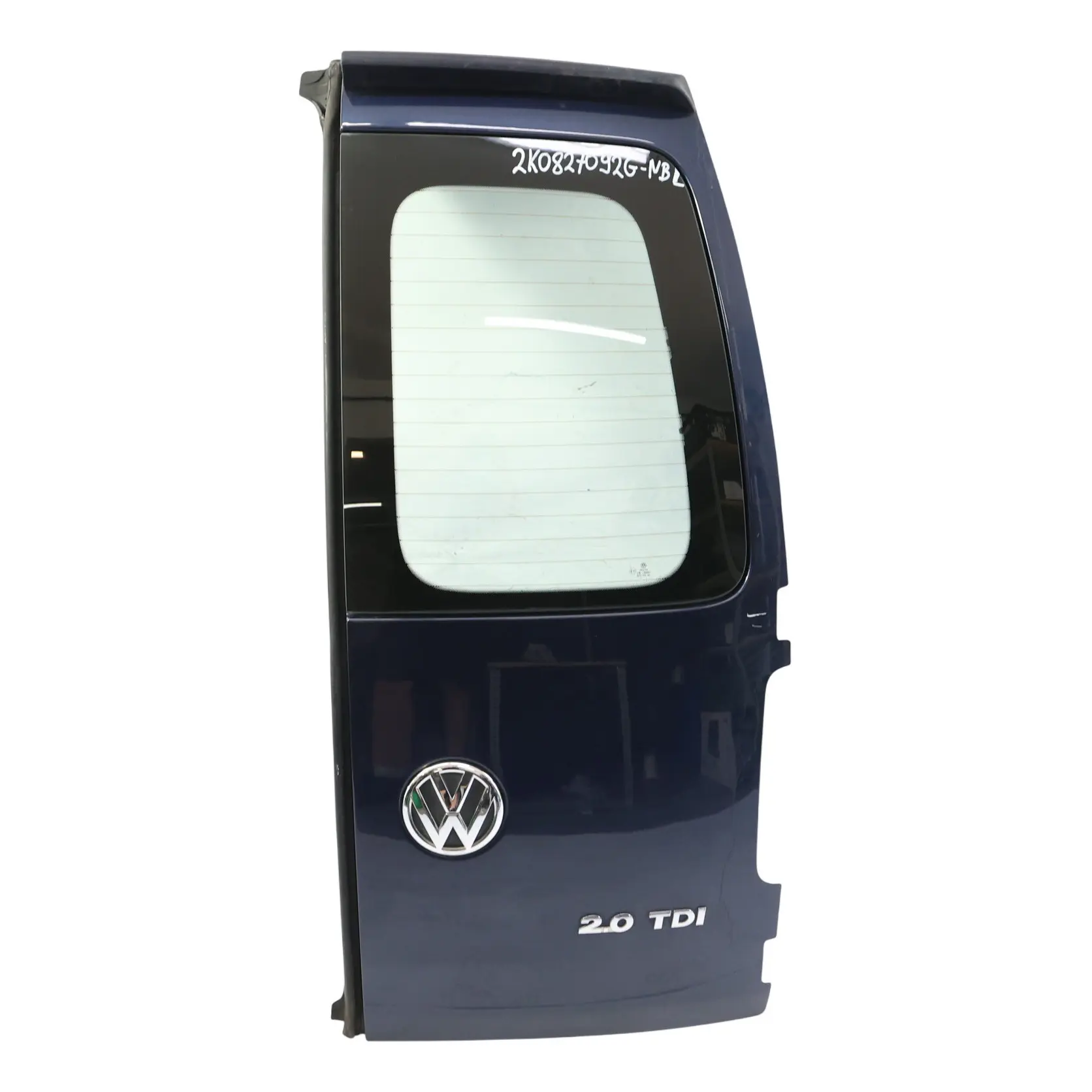 Volkswagen VW Caddy 2K Rear Door Right O/S Boot Tailgate Door Night Blue - H5X